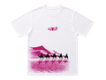 T-shirt blanc et rose Zyco